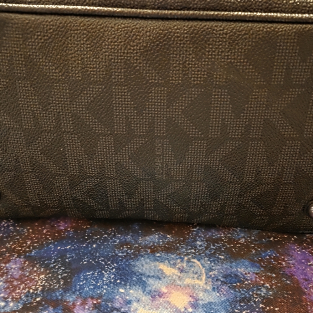 Michael Kors Black Tote Bag with Signature Charm - Picture 5 of 12